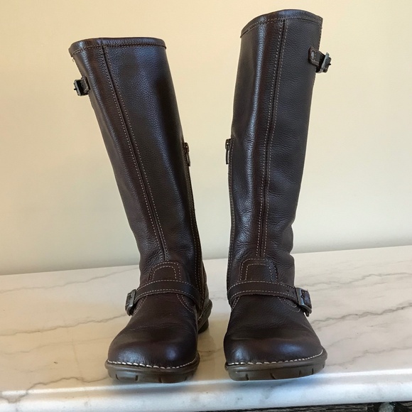 THE ART COMPANY BROWN BERLIN LEATHER BOOTS - Picture 6 of 15